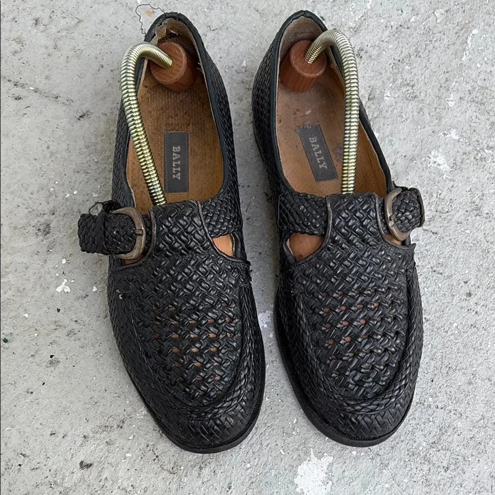 Bally Men's Sevile Woven Loafers